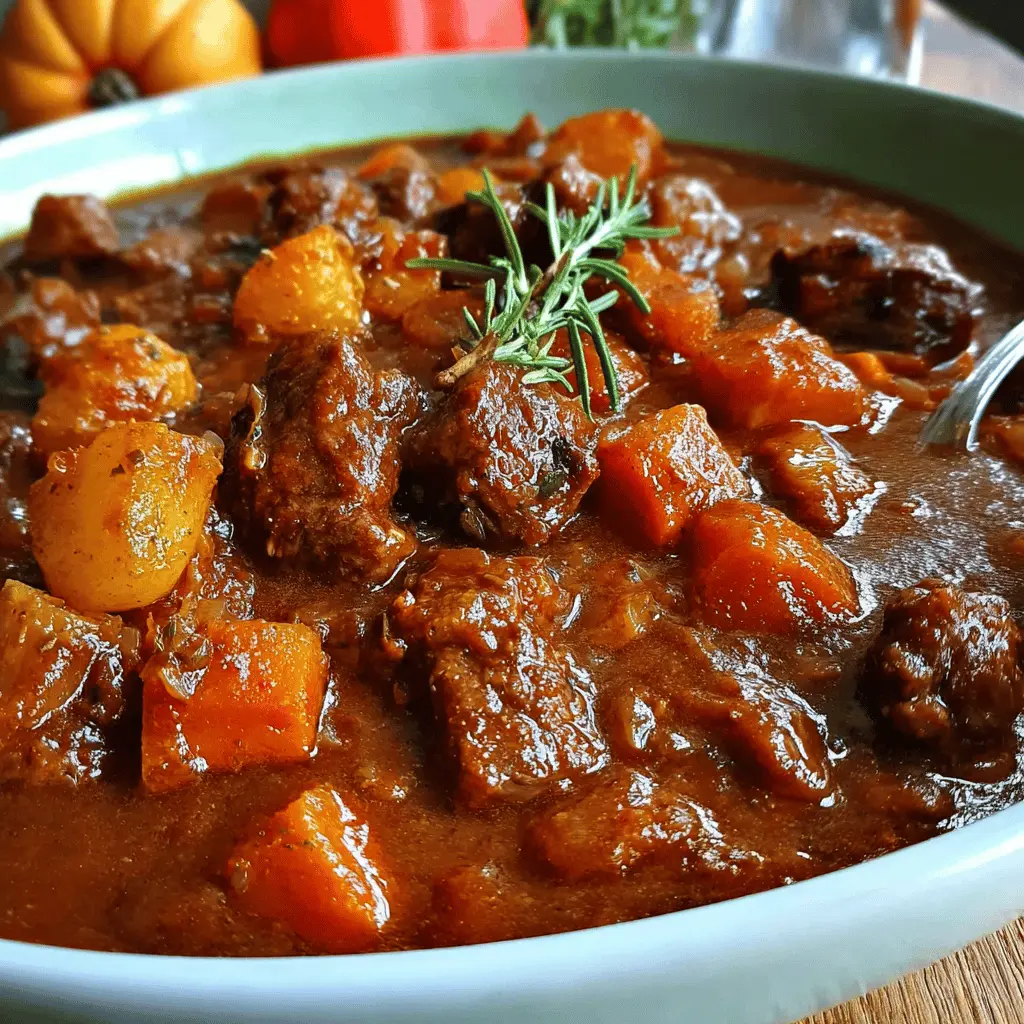 Autumn Harvest Beef Stew: Easy Comfort Food for Cozy Evenings