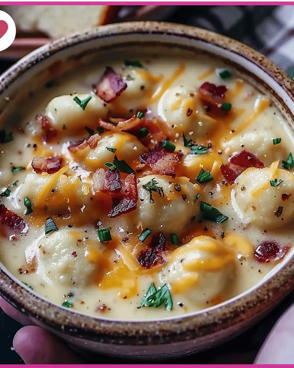 Bacon Cheddar Gnocchi Soup: Indulgent Comfort for Cozy Nights