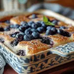 Blueberry Buttermilk Pancake Casserole