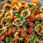 Cheese Tortellini Summer Veggies