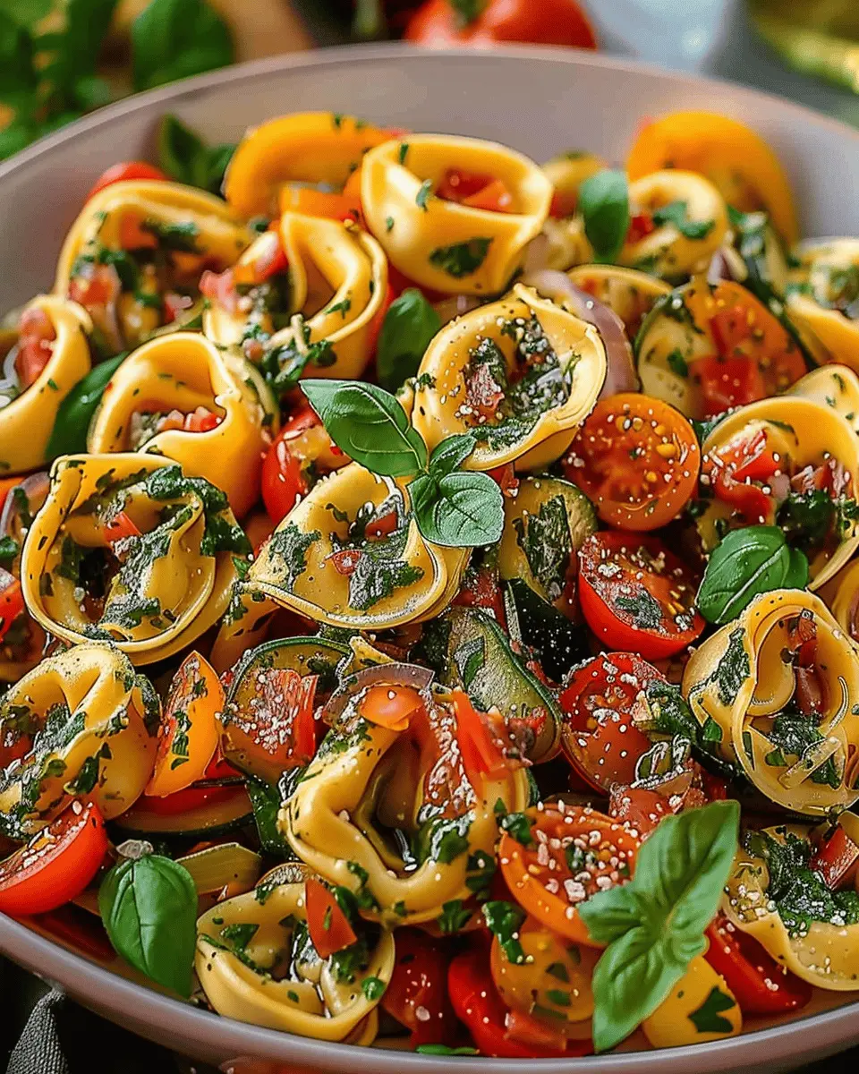 Cheese Tortellini Summer Veggies: Easy, Fresh, and Flavorful Dish