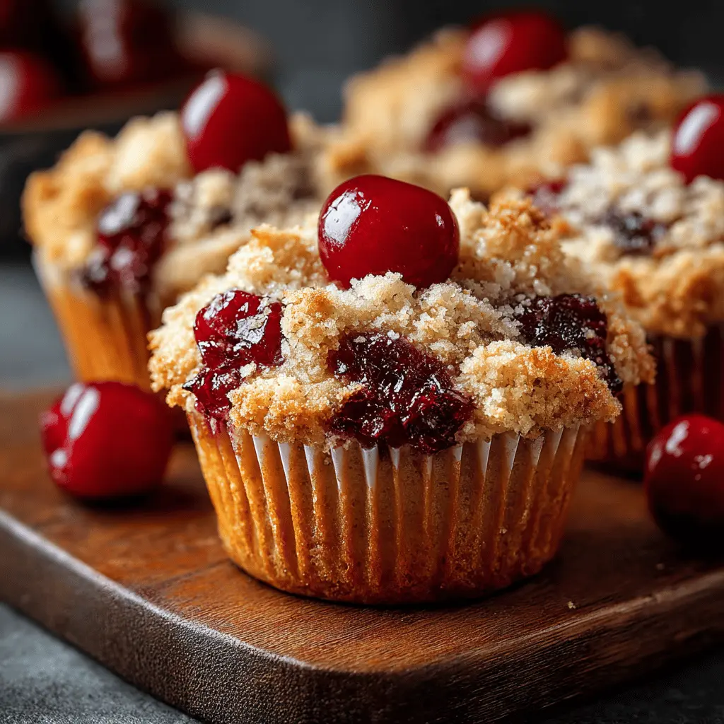 Cherry Cobbler Muffins: Easy, Irresistibly Delicious Treats