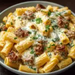 Creamy Italian Sausage Rigatoni