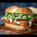 Crispy Chicken Caesar Sandwich