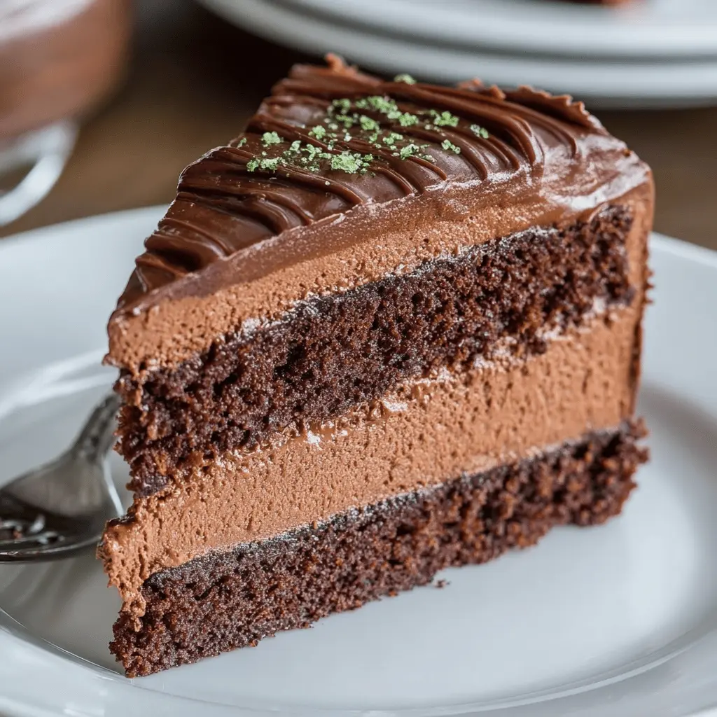 Easy Chocolate Mousse Cake Recipe: Decadent Delight for Everyone
