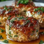Garlic Parmesan Chicken Meatloaf