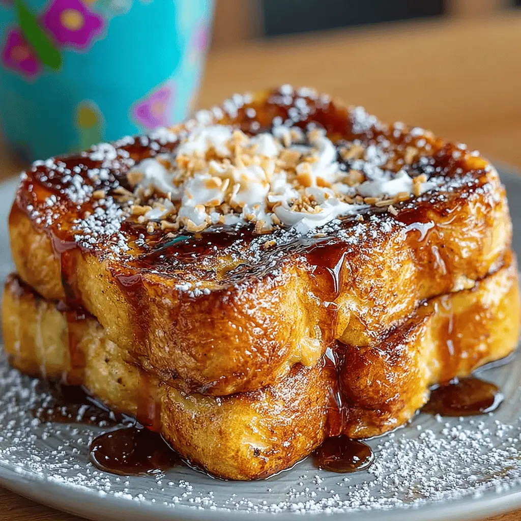 Hawaiian Roll French Toast: Indulgent Breakfast with Turkey Bacon