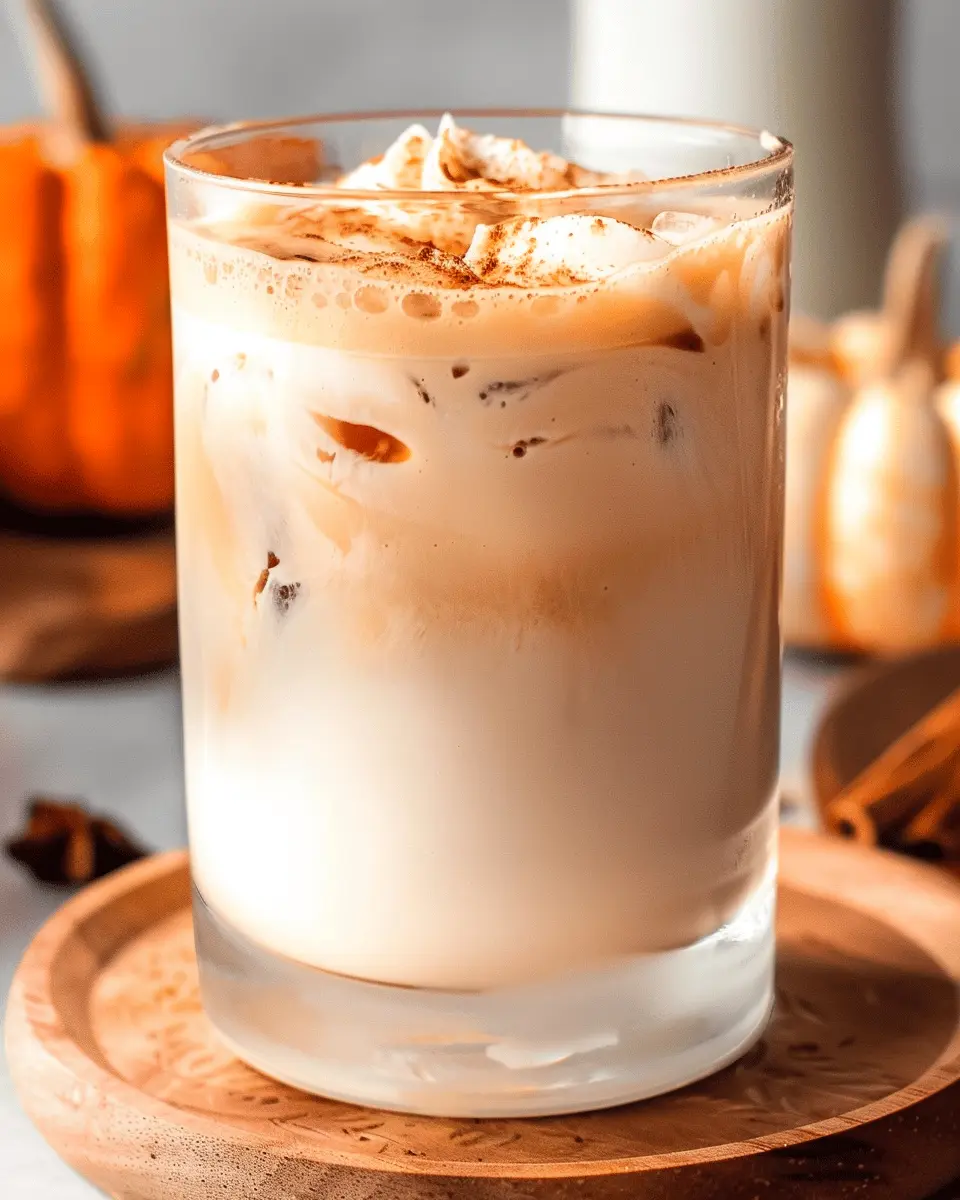 Iced Pumpkin Cream Chai Tea Latte: The Best Fall Treat at Home