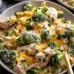 Irresistible Crockpot Creamy Broccoli Cheddar Chicken Delight