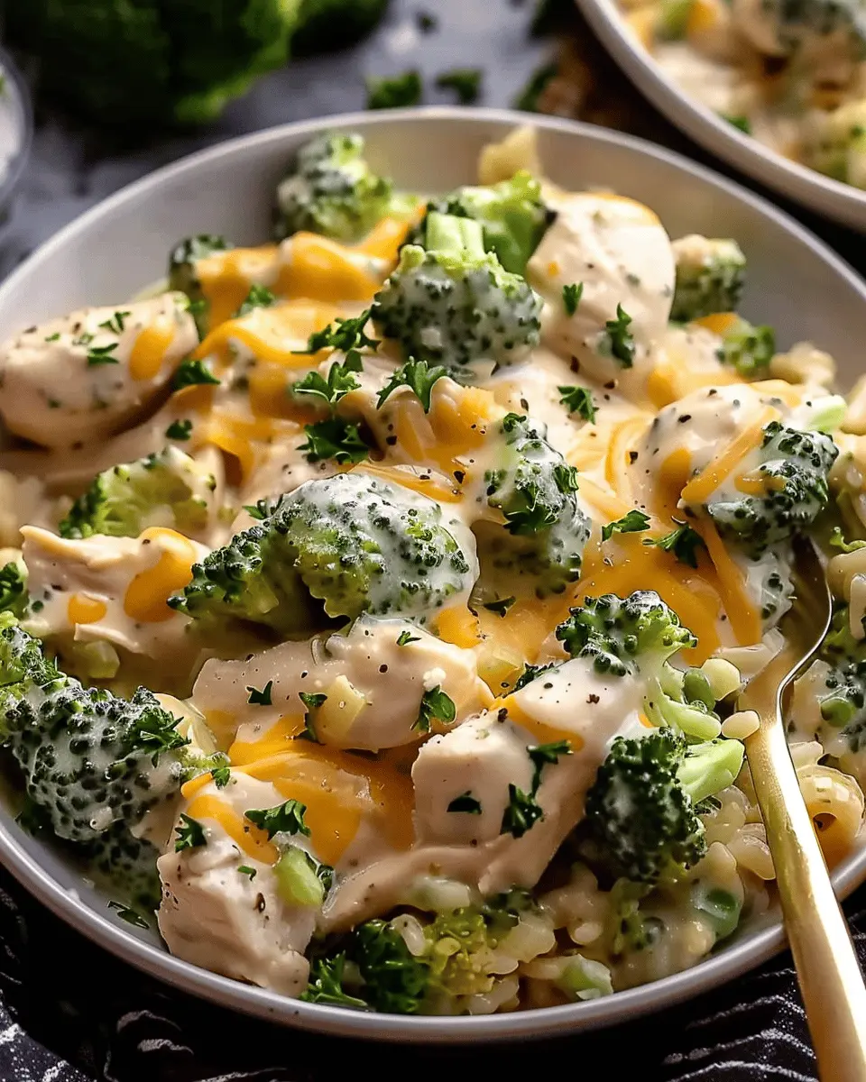 Irresistible Crockpot Creamy Broccoli Cheddar Chicken Delight Recipe for Busy Days