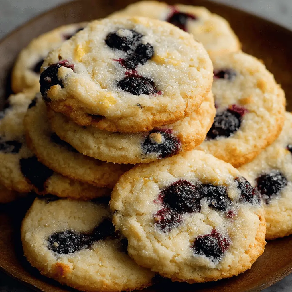 Lemon Blueberry Cookies: Easy Treats for Fresh Flavor Lovers