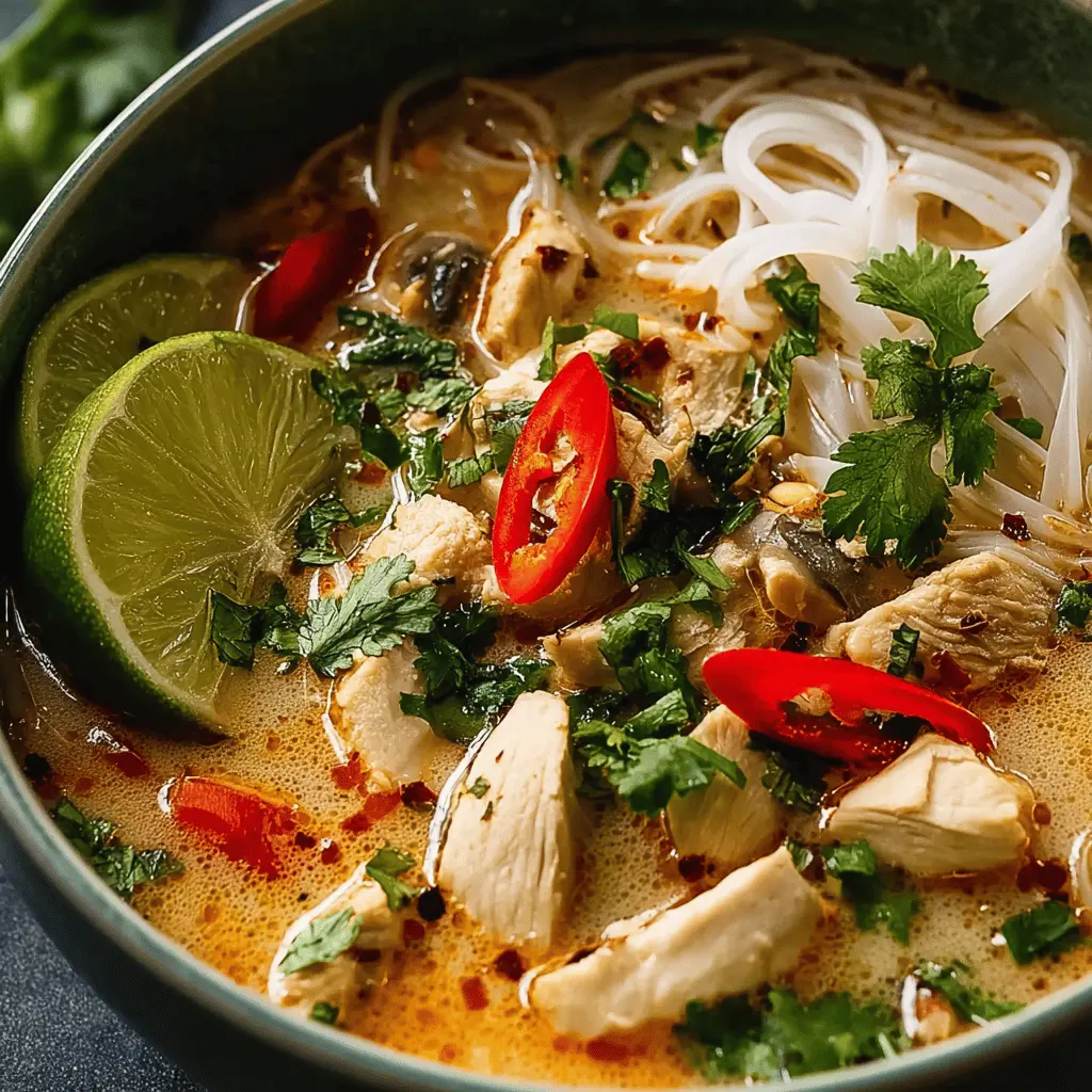 Quick and Flavorful Easy Thai Chicken Soup Recipe You’ll Love