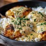 Sizzle Up Creamy Smothered Chicken And Rice