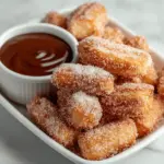 Sweet Air Fryer Churro Bites Recipe