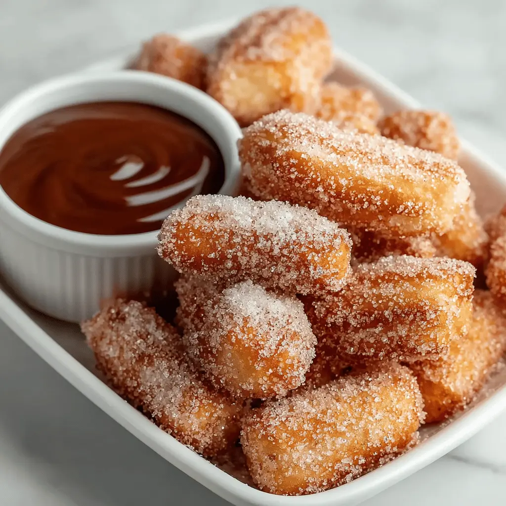 Sweet Air Fryer Churro Bites Recipe: Easy Indulgence for All