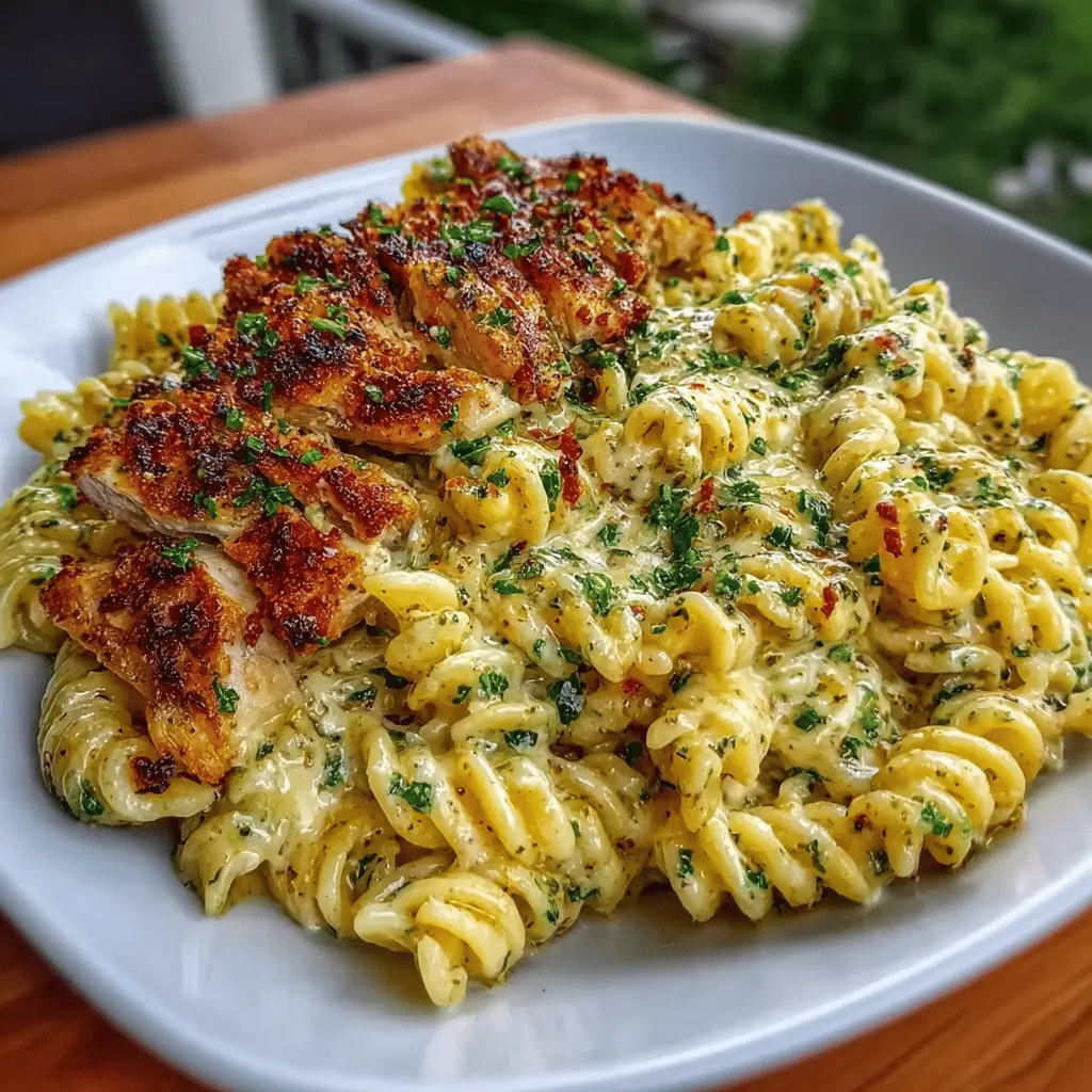 Creamy Garlic Parmesan Chicken Pasta: A Quick and Indulgent Delight