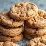 Thick and Chewy Peanut Butter Cookies Recipe