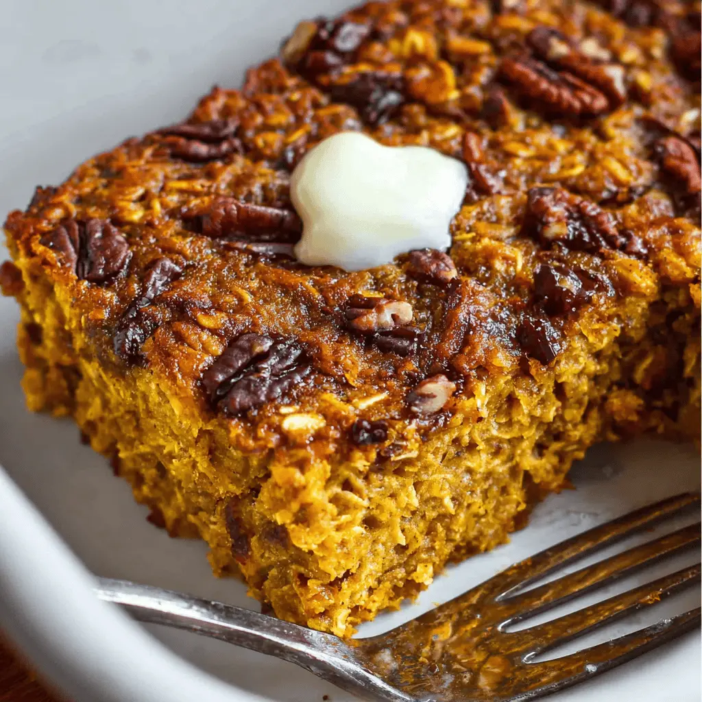 Pumpkin Baked Oatmeal: The Best Comfort Food for Cozy Mornings