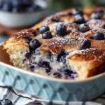 Blueberry Buttermilk Pancake Casserole