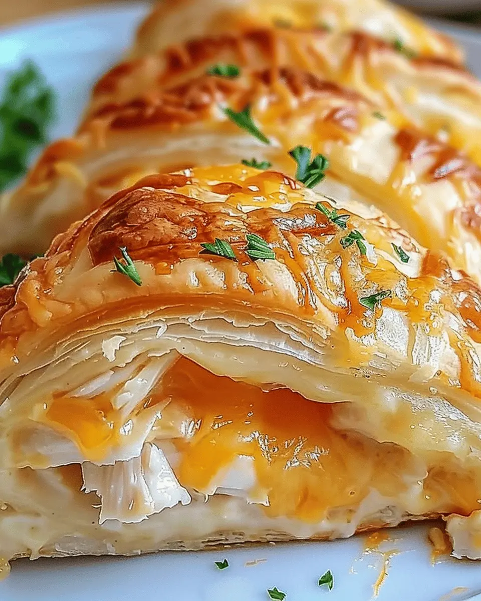 Cheesy Chicken Crescent Rolls: A Quick and Indulgent Delight