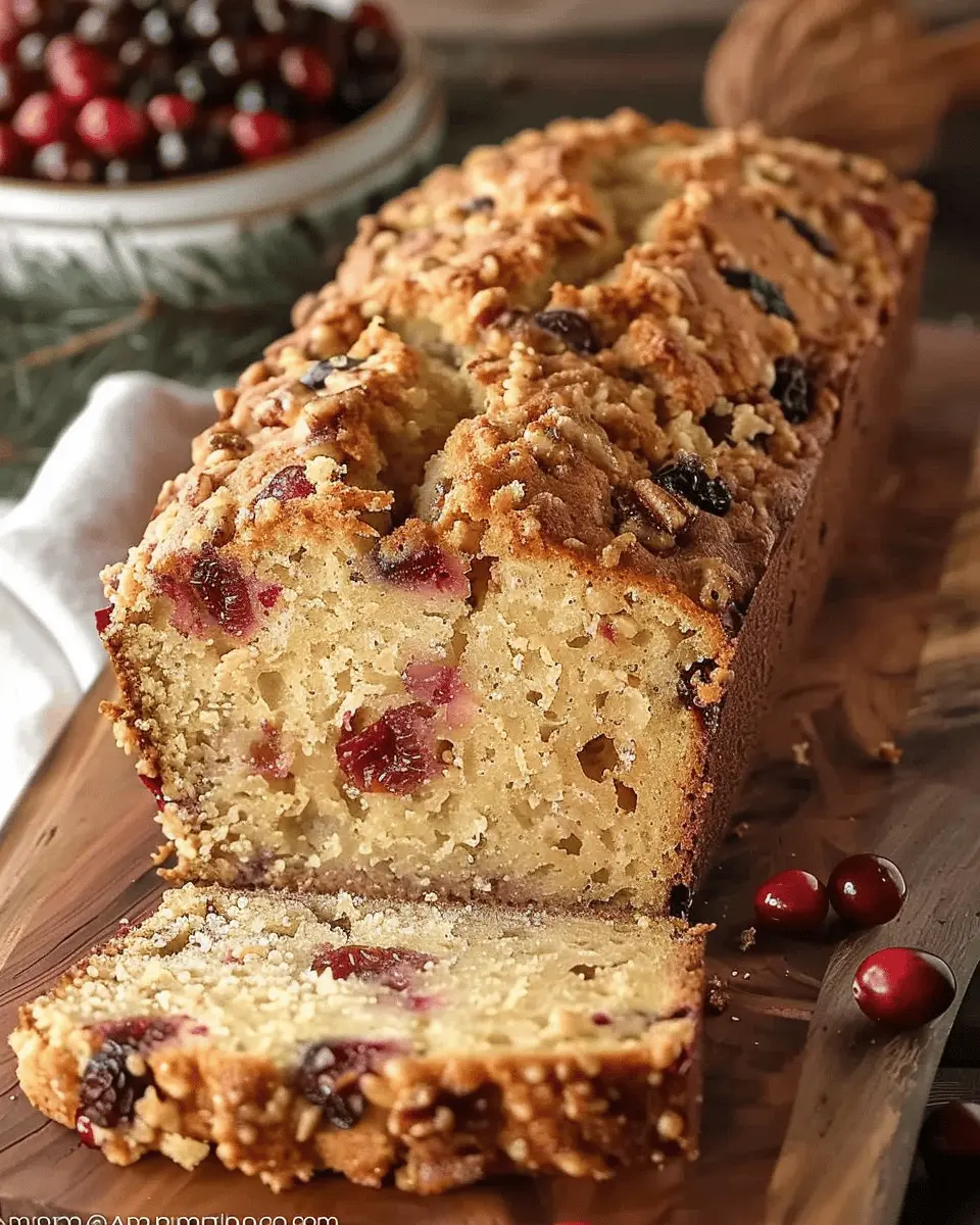 Cranberry Orange Walnut Bread: The Best Homemade Delight