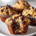 Fearless 3-Day Oatmeal Chocolate Chip Breakfast Muffins