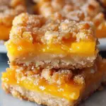 Heavenly Summer Peach Bars