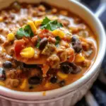 High Protein Creamy Taco Soup
