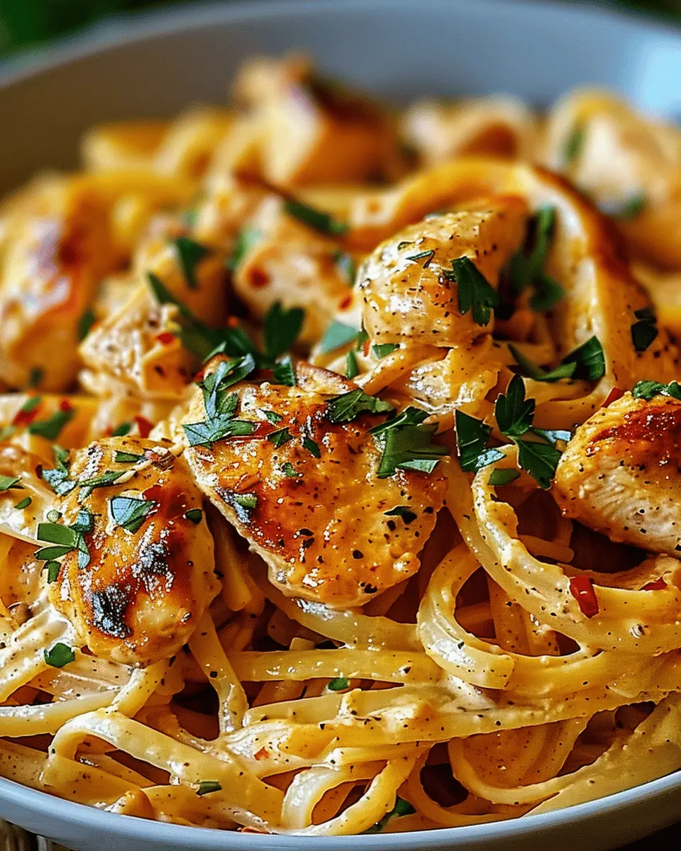 Irresistibly Easy Cowboy Butter Chicken Linguine in 30 Minutes