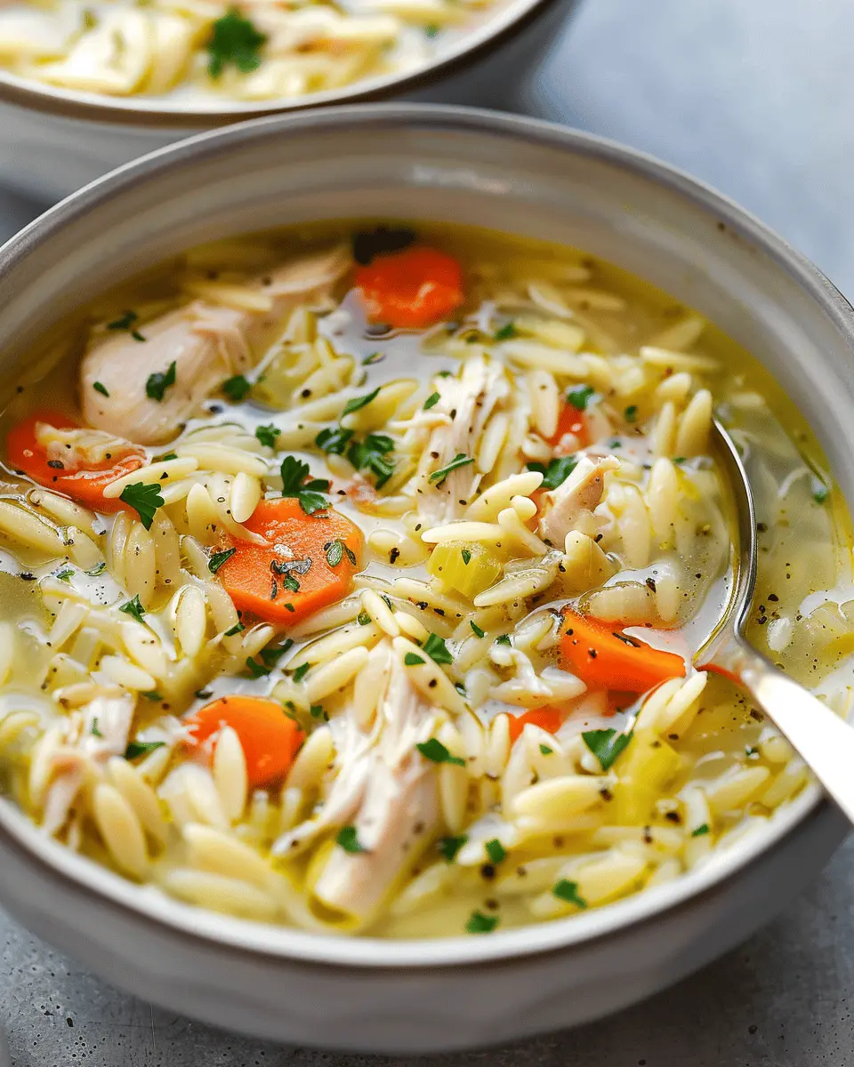 Lemon Chicken Orzo Soup: A Comforting, Easy Recipe for Home Chefs