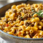 One-Pot Cheeseburger Macaroni for Busy Nights