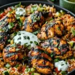 One Pot Shawarma Chicken And Rice