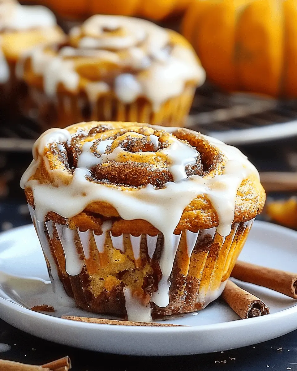 Pumpkin Cinnamon Roll Muffins: The Best Cozy Fall Treats