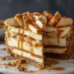 Salted Caramel Apple Pie Cheesecake Recipe