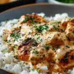 Sizzle Up Creamy Smothered Chicken And Rice