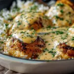 Sizzle Up Creamy Smothered Chicken And Rice