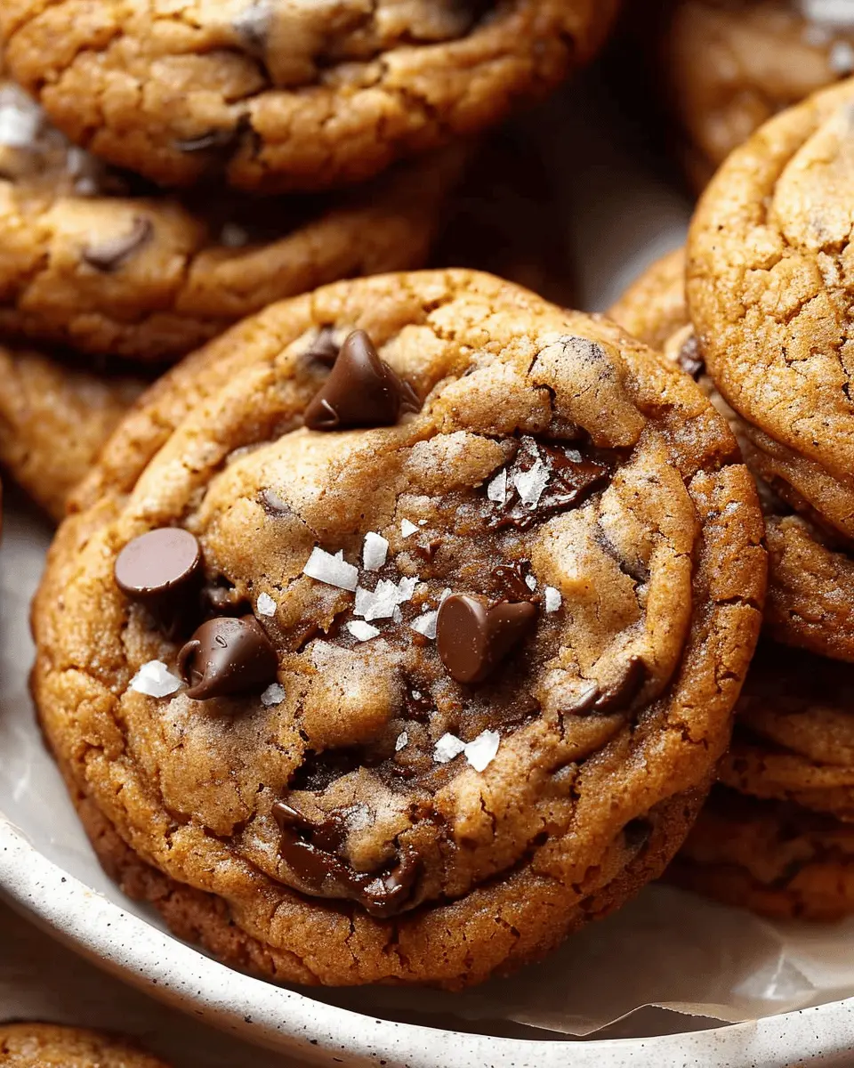 Thick Chewy Pumpkin Chocolate Chip Cookies that Feel Like Fall Delight