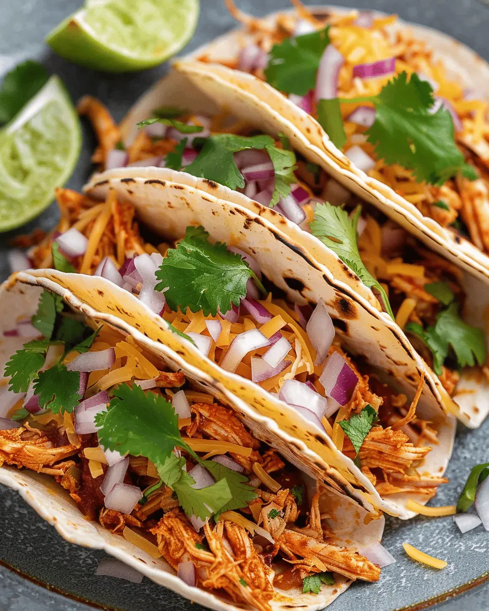 Crockpot Chicken Tacos: Easy and Flavorful Weeknight Delight
