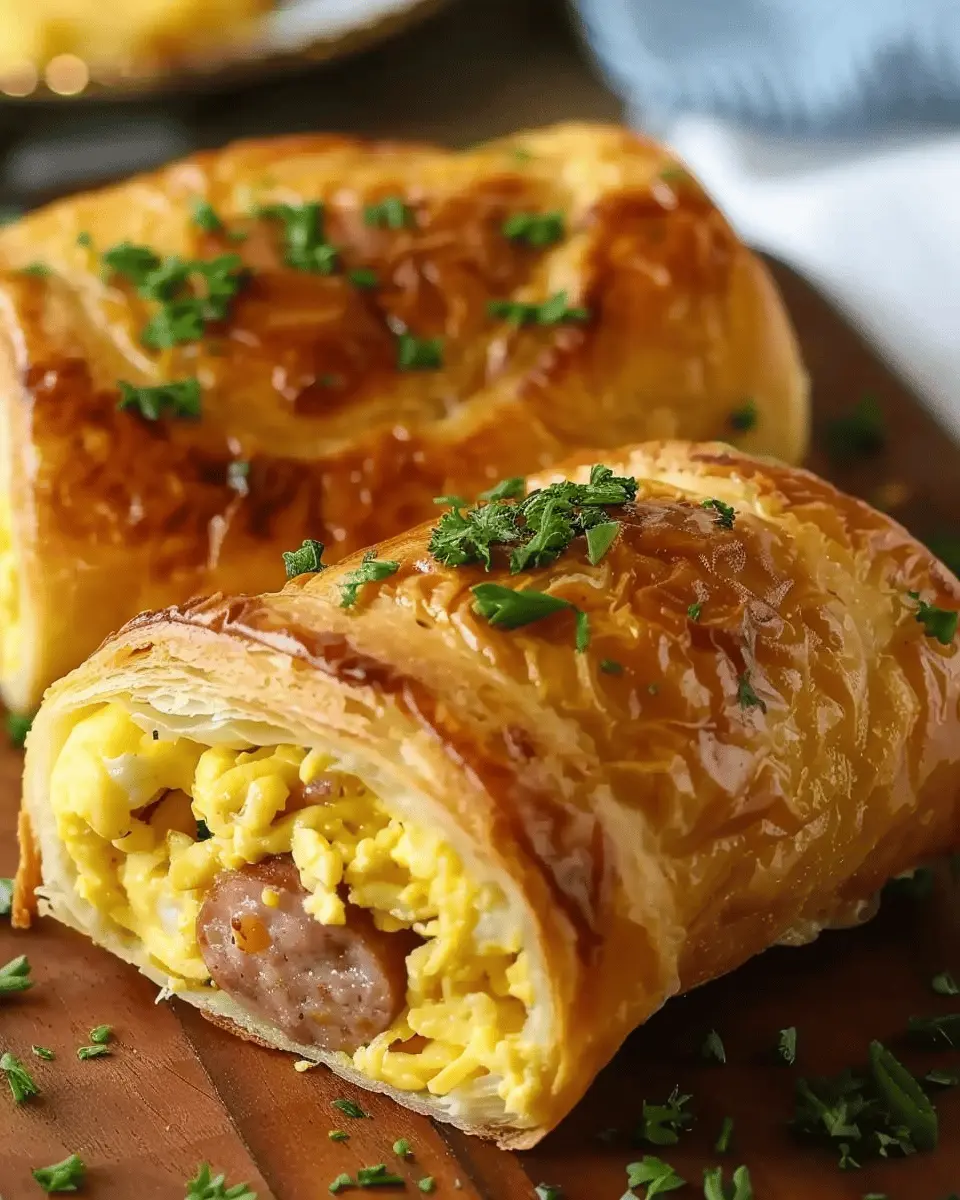 Sausage Egg Breakfast Roll-Ups: Easy and Delicious Family Meal