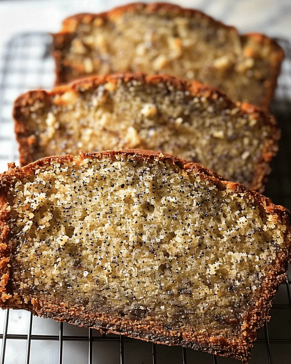Mrs. Myers’s Sweet and Moist Banana Bread: Your New Favorite Comfort Bake