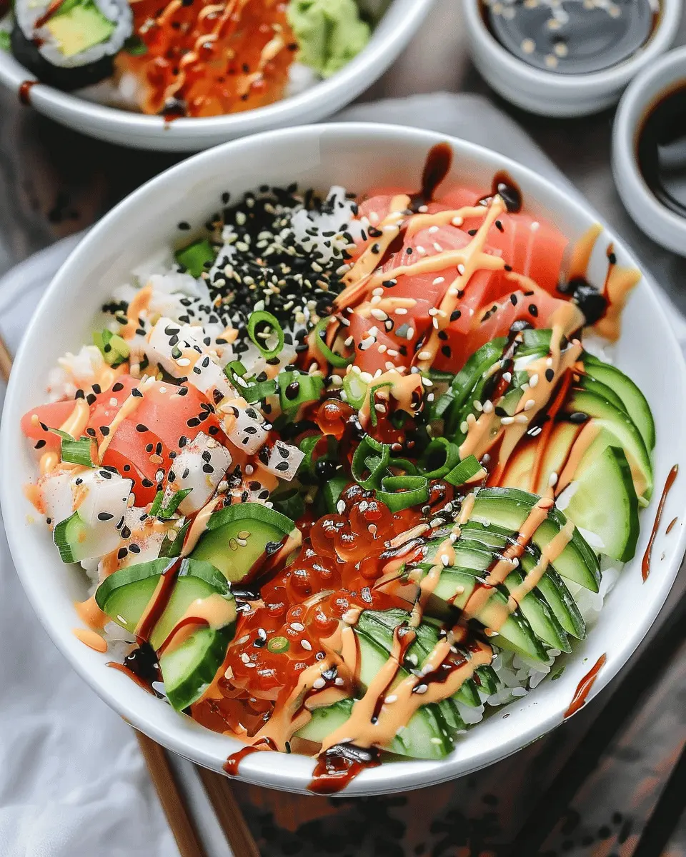 California Roll Sushi Bowls: Easy Recipe for Homemade Delight
