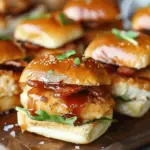 Maple Chicken Bacon Sliders