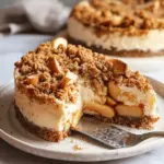 Apple Crumble Cheesecake
