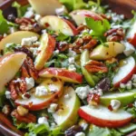 Autumn Harvest Honeycrisp Apple and Feta Salad