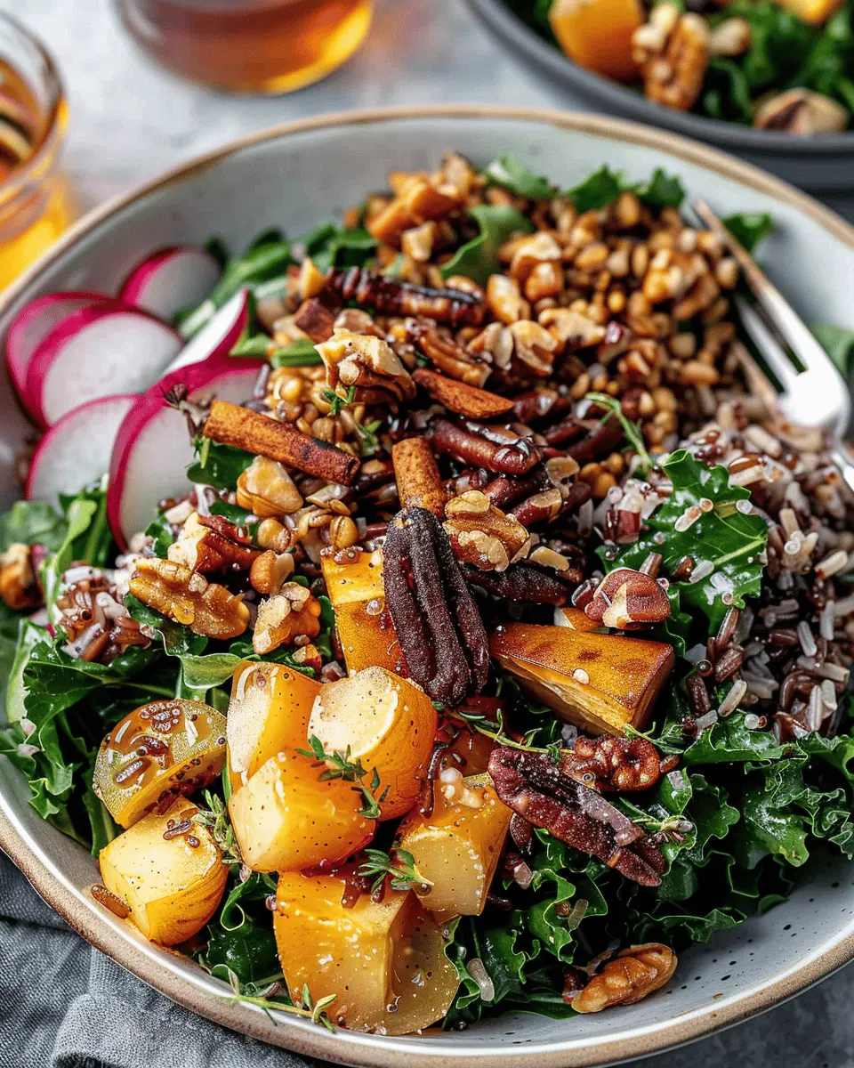 Cozy Autumn Grain Bowls with Maple Cinnamon Vinaigrette Bliss