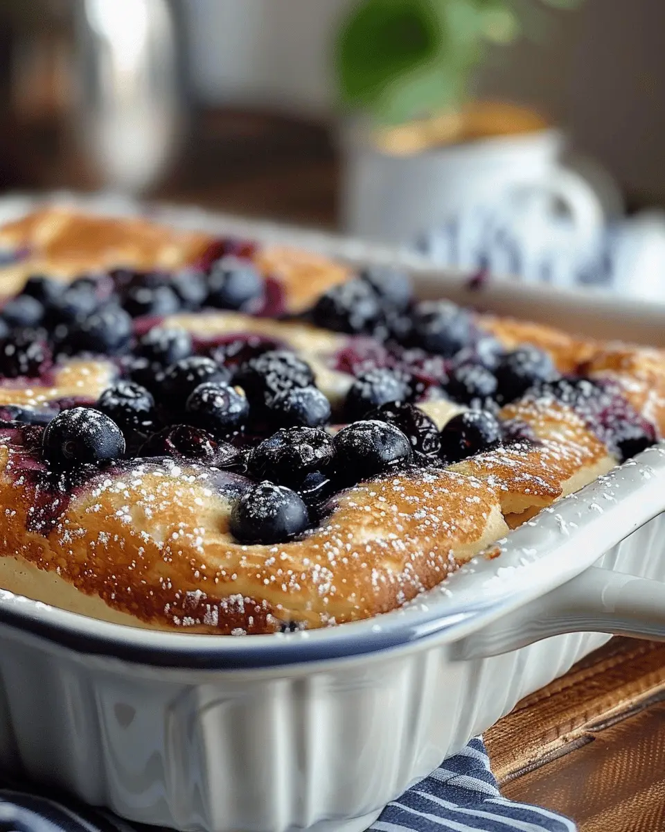 Blueberry Buttermilk Pancake Casserole: The Best Family Brunch Delights