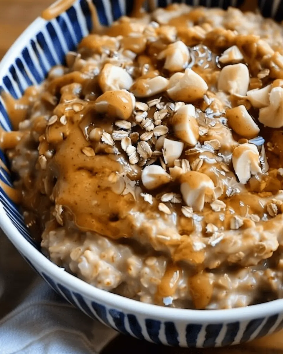 Peanut Butter Oatmeal Delight: A Scrumptious Start to Your Day