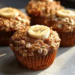 Banana Oatmeal Muffins