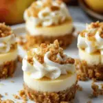Easy Apple Crisp Mini Cheesecakes You Need to Try This Fall!