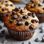 Chocolate Chip Banana Muffin